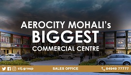 STJ Mohali Citi Walk Aerocity Commercial Property - New Project